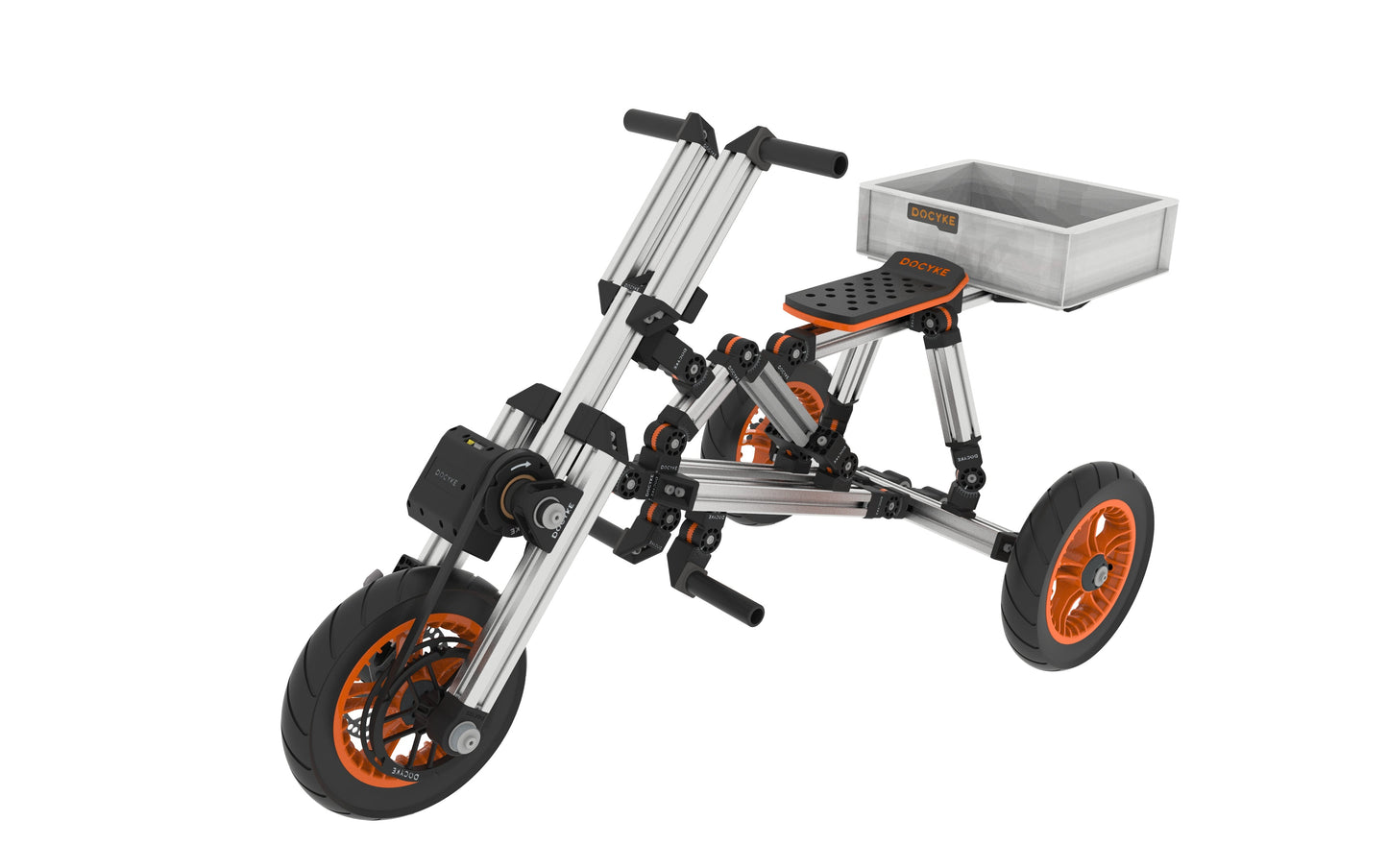 Modular design High-strength material electric innovation kart, more than 20 kinds of assembly methods - Korvel