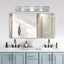 Modern 4-Light LED Vanity Lighting for Bathrooms