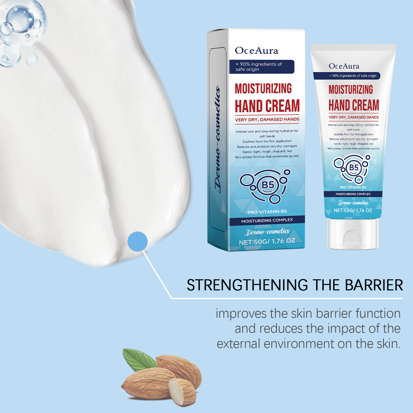 Moisturizing And Moisturizing Hand Cream Moisturizing And Moisturizing And Caring Hand Cream To Prevent Dry Skin - Korvel