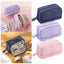 Student essential learning supplies multifunctional large capacity stationery bag pencil case - Korvel