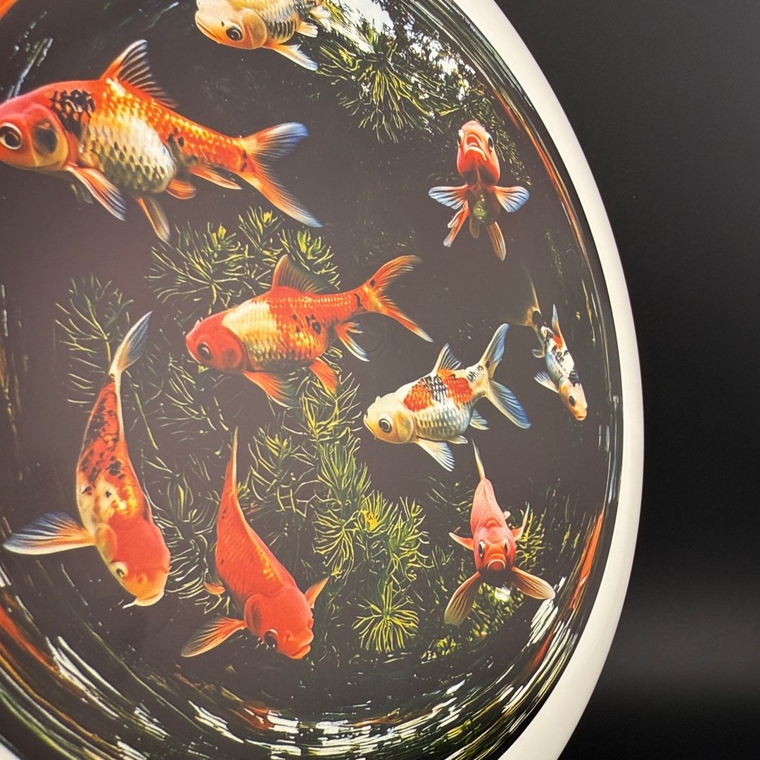Gold Pure - DecoDye - Fish Bowl Disc Golf Disc