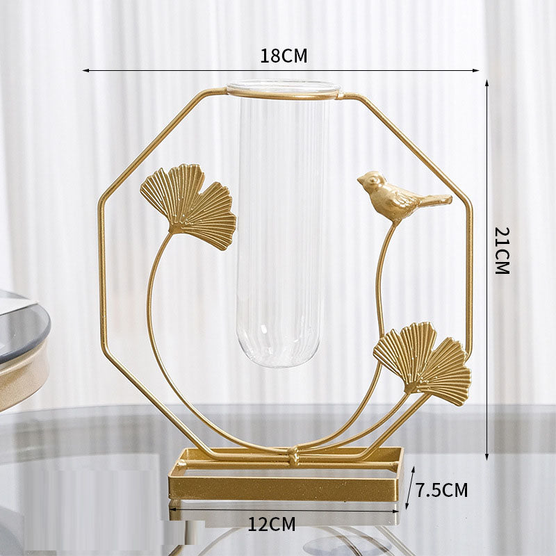 Nordic Light Luxury Vase for Elegant Home Decor