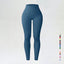 Threaded autumn and winter yoga pants seamless fitness pants high waisted sports yoga clothes leggings - Korvel