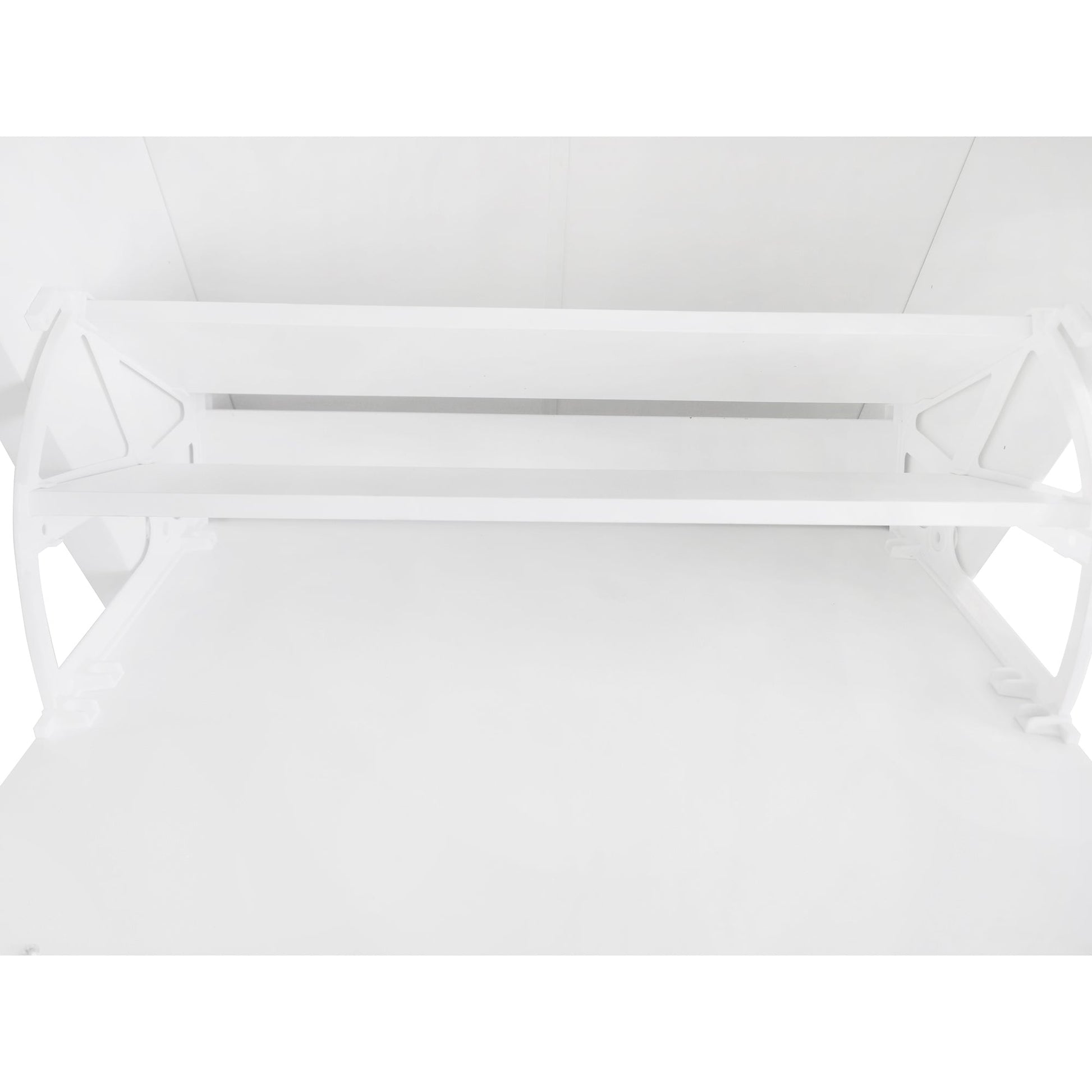 ONTREND ultra-thin shoe cabinet set with 4 flip drawers and adjustable panel top shoe rack, white - Korvel