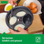 Moldes de Silicona Multifuncionales para Huevos para Thermomix TM5 TM6
