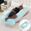 J-Shaped Pregnancy Pillow for Side Sleepers