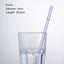 Eco-Friendly High Borosilicate Glass Straw - Customizable & Durable