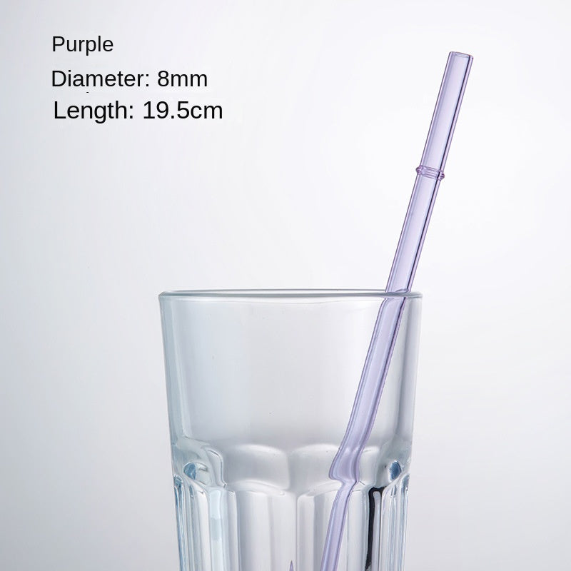 Eco-Friendly High Borosilicate Glass Straw - Customizable & Durable