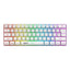 61 key keyboard Bluetooth the third mock examination 2.4G wireless keyboard RGB backlight tablet phone mini keypad - Korvel