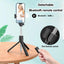 Selfie Stick with Fill Light Extendable Selfie Stick Tripod with Wireless Remote and Phone Holder Group Selfies For All  phones - Korvel