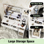 Smart mirror dressing table with drawers and storage cabinets, dressing table with bedroom dressing table, changing room - Korvel