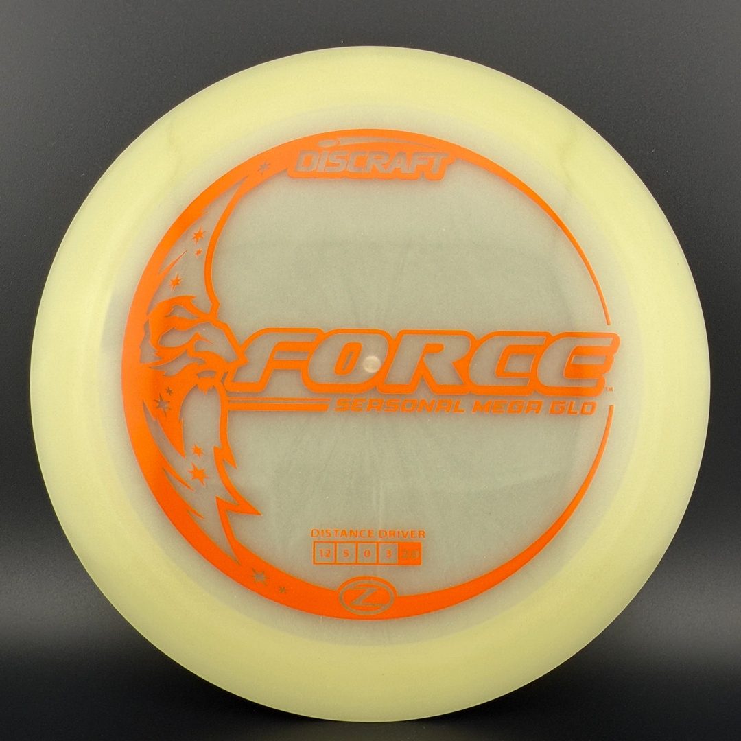 Mega Glo Force - Seasonal Glo Disc Golf Driver