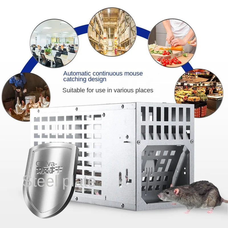 Automatic Continuous Mousetrap, Rodent Control Tool, Mouse Trap Tools, Rat Trap, Rat Trap - Korvel