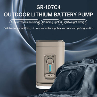 Mini USB Air Pump Electric Vacuum Pump Storage Compression Micro Suction Pump Portable Outdoor Travel Home - Korvel