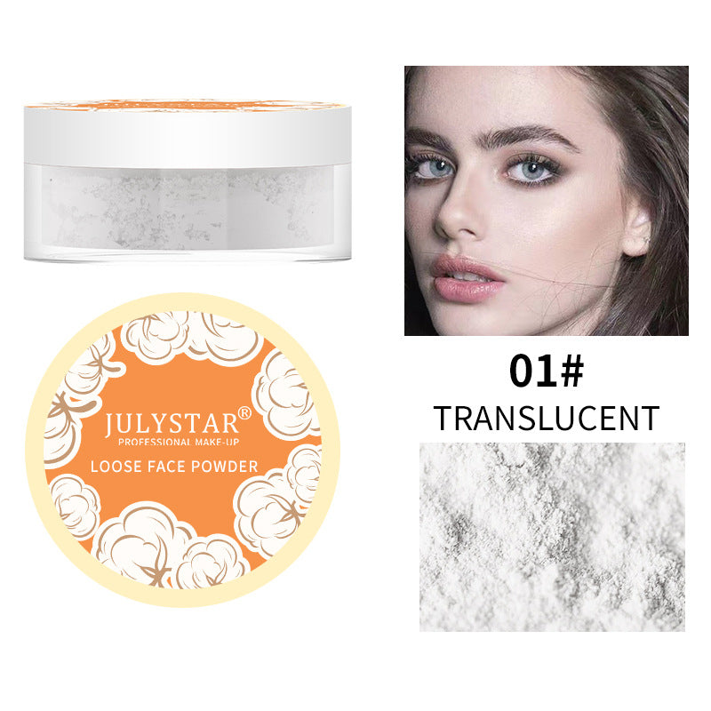 Light Nude Concealer Face Repairing Matte Honey Powder Waterproof Sweat Proof Makeup Setting Powder - Korvel