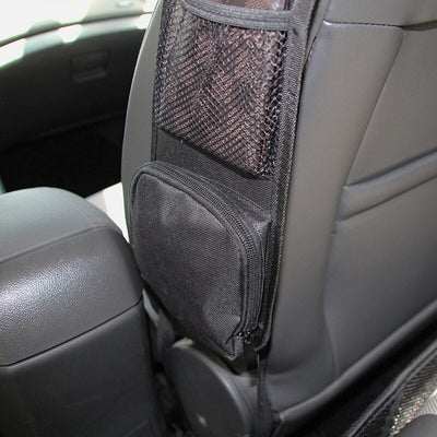 Car Seat Organizer Auto Seat Side Storage Hanging Bag Multi-Pocket Drink Holder Mesh Pocket Car Styling Organizer Phone Holder - Korvel
