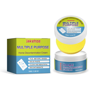 Multiple Purpose Home Decontamination Cream, Kitchen Stove Hood Heavy Oil Stain Scale Cleaning Cream - Korvel