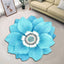 Nordic Floral Living Room and Bedroom Floor Mat