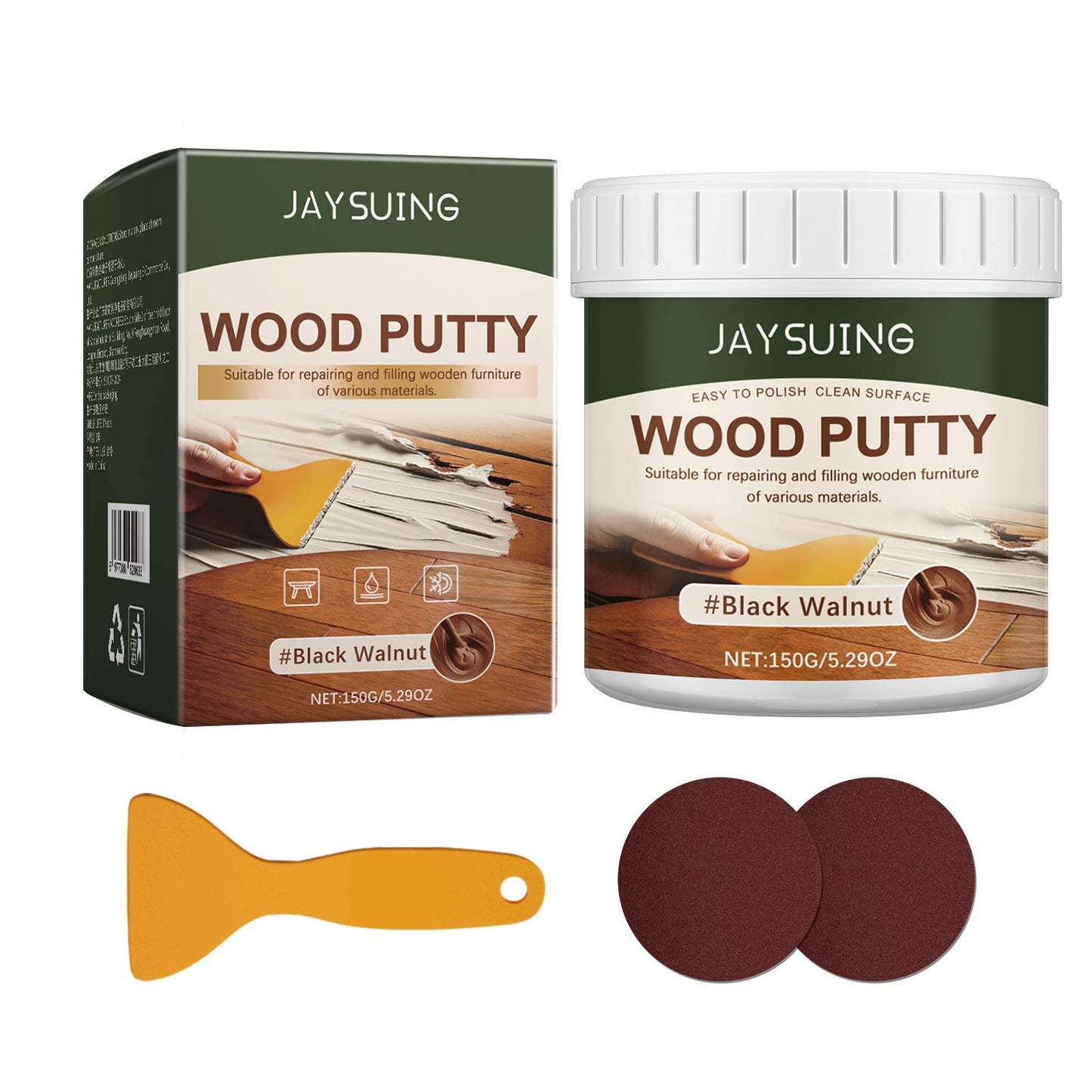 Wood Supplies Paint Wood Paint Covers Cracks And Crevices Graffiti Repair Multi-Purpose Repair Paint - Korvel