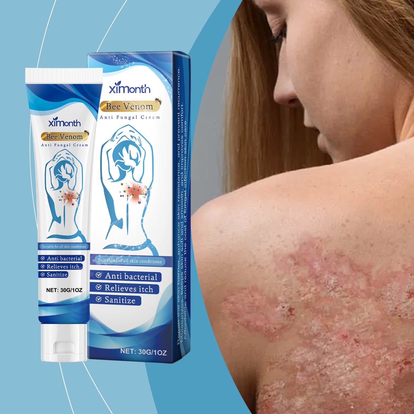 Crema Corporal Herbal Suave para Hidratación de la Piel