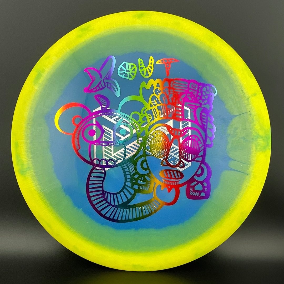 Halo G-Blend Sphinx X-Out - Double Stamp Disc Golf Driver