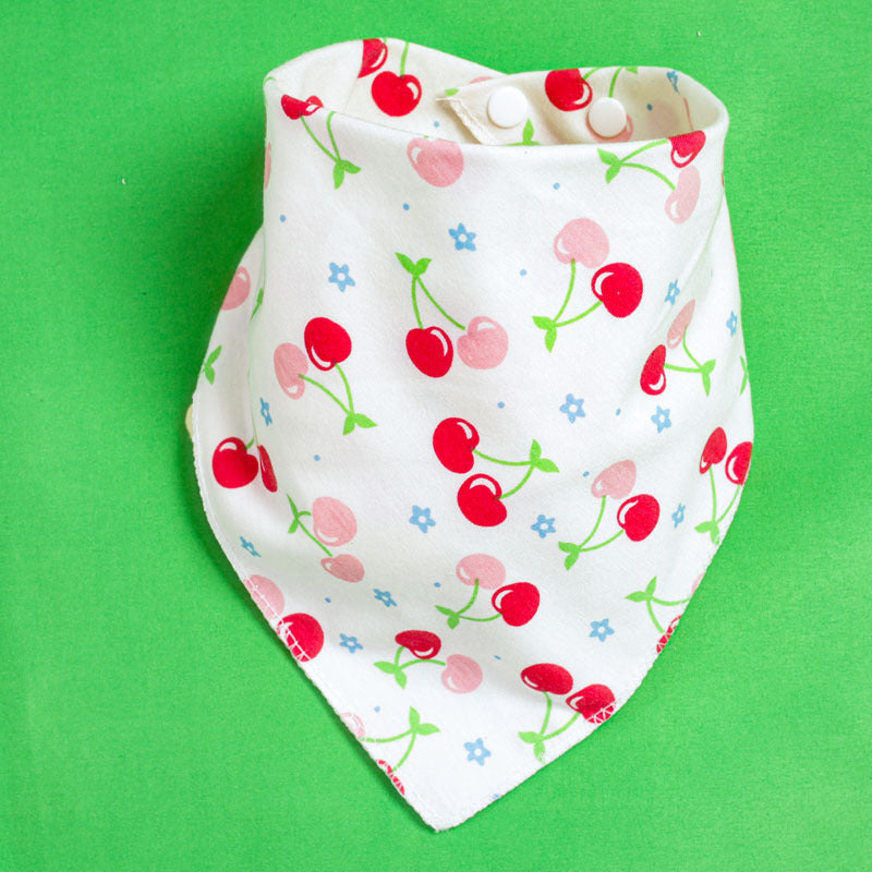 Baby Drooling Towel Baby Triangle Towel Double Layer According To The Buckle Newborn Child Headscarf Bib Scarf Spring And Summer Four Seasons - Korvel