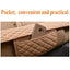 Flax Car Seat Cover Four Seasons Front Rear Linen Fabric Cushion Breathable Protector Mat Pad Auto accessories Universal Size - Korvel