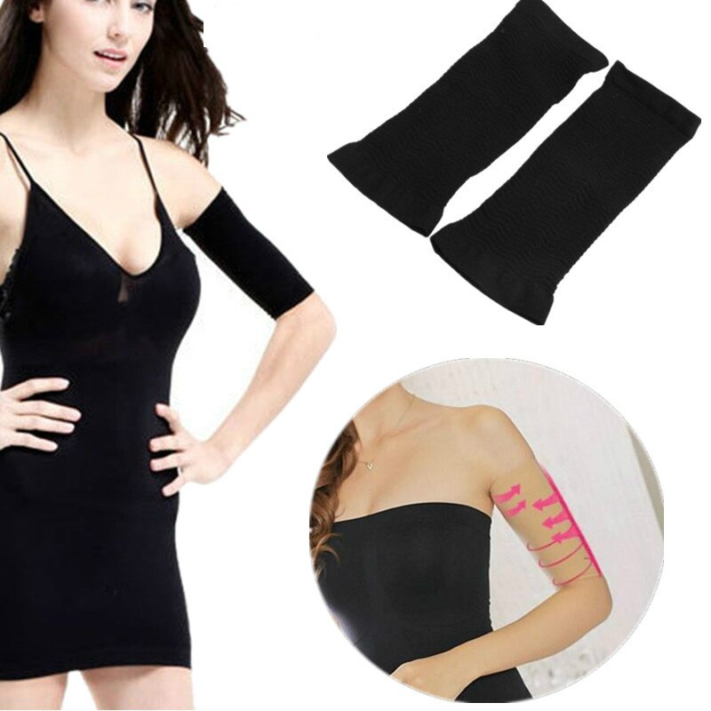 2Pcs Weight Loss Calories off Slim Slimming Arm Shaper Massager Sleeve Slimming Wraps Arm Weight Loss Fat Burning Face Lift Tool - Korvel