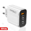 Cargador Móvil Premium Striped USB+2PD Tipo-C