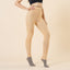 Wearing fake flesh through oversized single crotch leggings for warmth, women's bare legs with plush and thick translucent pantyhose - Korvel