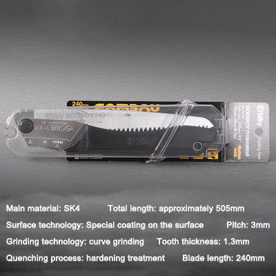 Sierra Plegable de Podar Premium para Carpintería