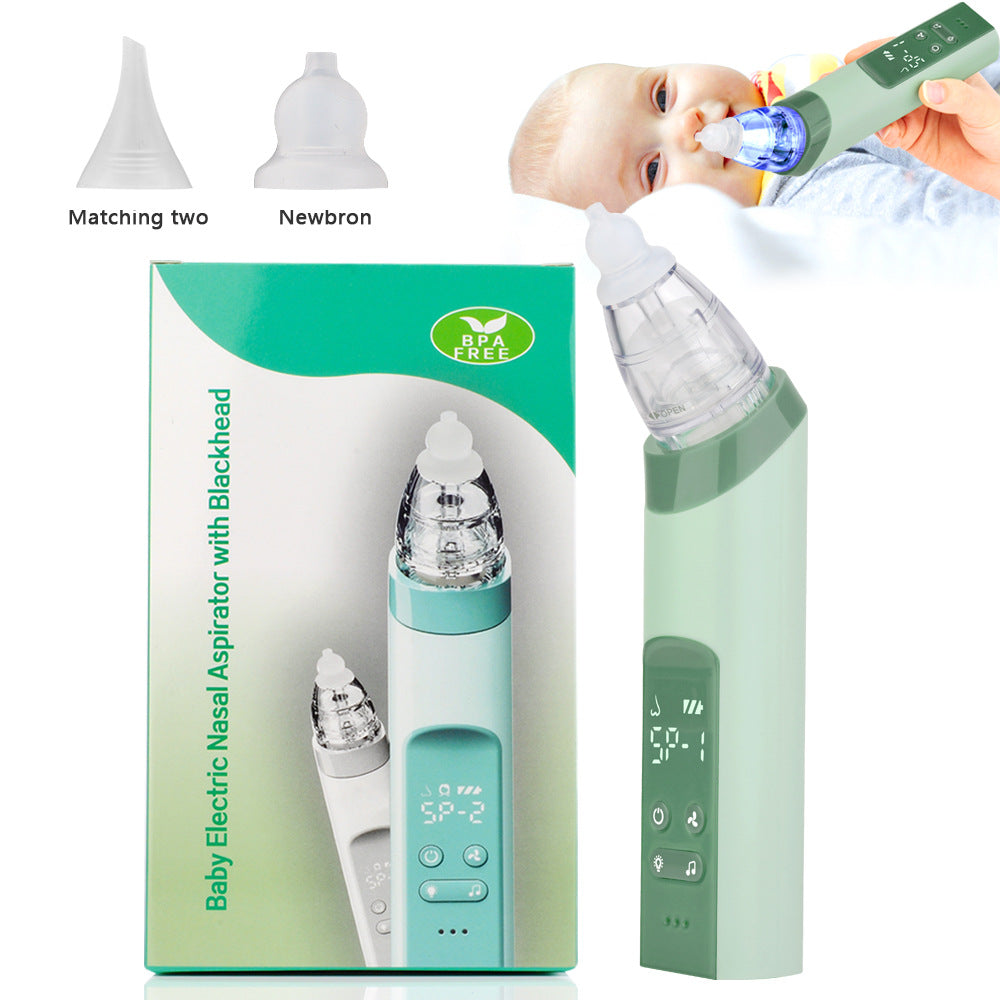 Electric Nasal Aspirator with Adjustable Suction Levels