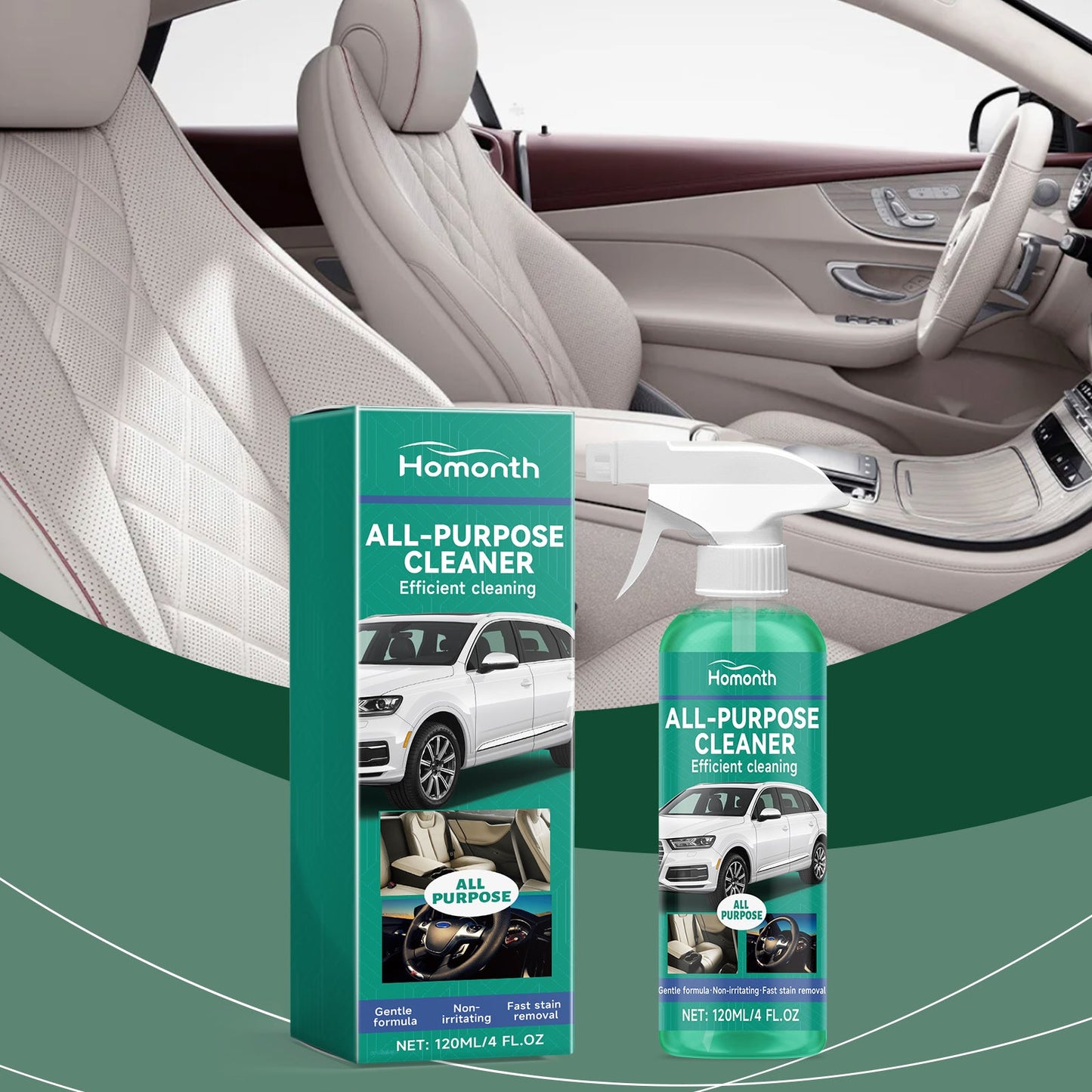 Premium Car Interior Foam Cleaner