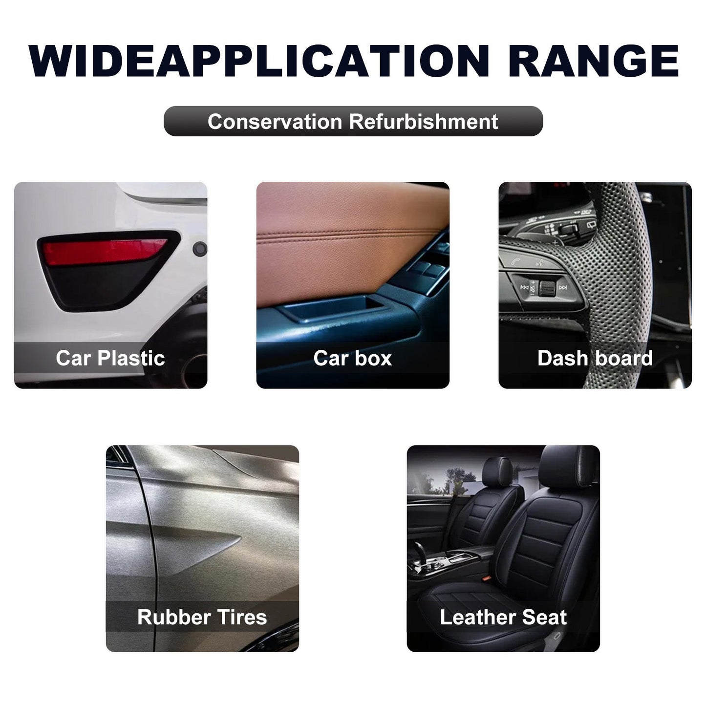 Polish Spray, Wash Free Clean Decontamination Seat Instrument Panel Cleaner - Korvel