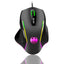 Wired optical gaming mouse with seven key macro light emitting breathing light - Korvel