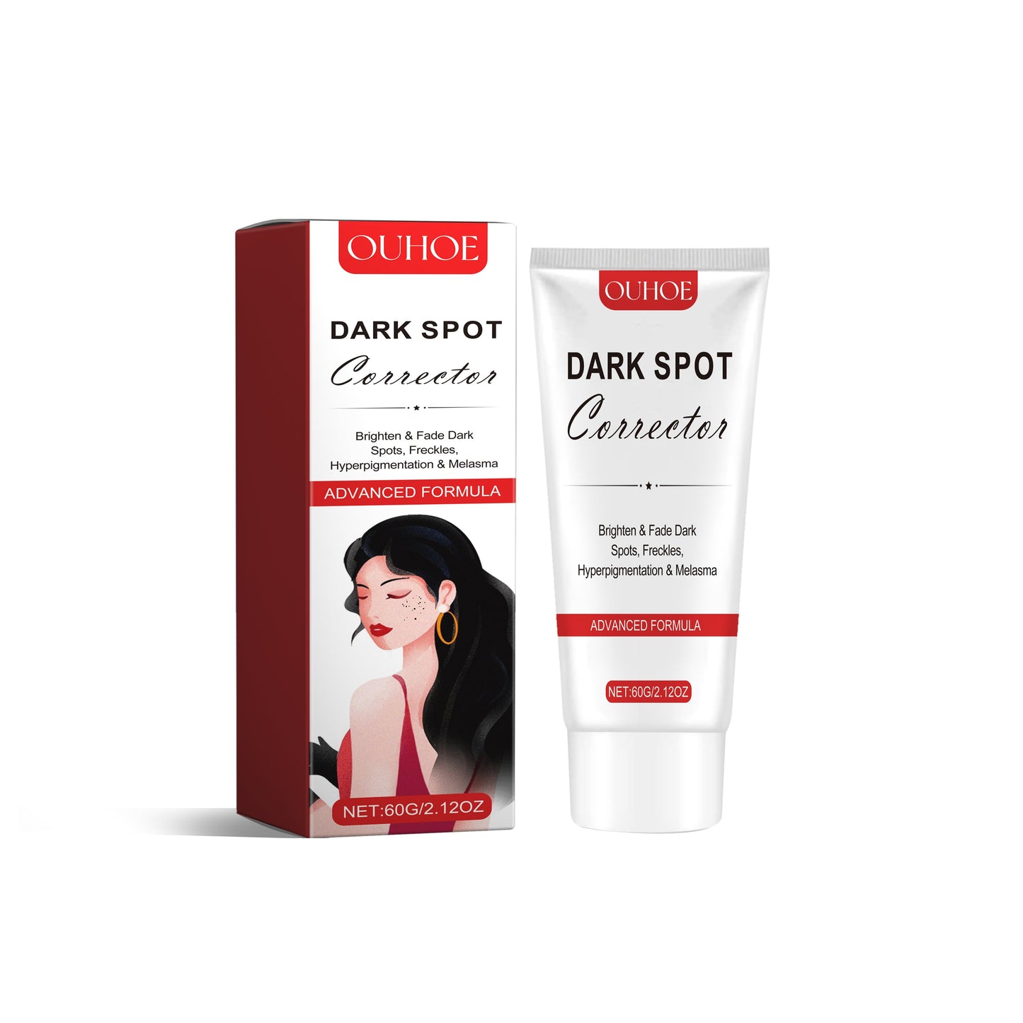 Dark Spot Whitening Cream, Lightening Yellow Brown White Spot Cream Dark Spots Correct Skin Tone Moisturize Skin Whitening - Korvel
