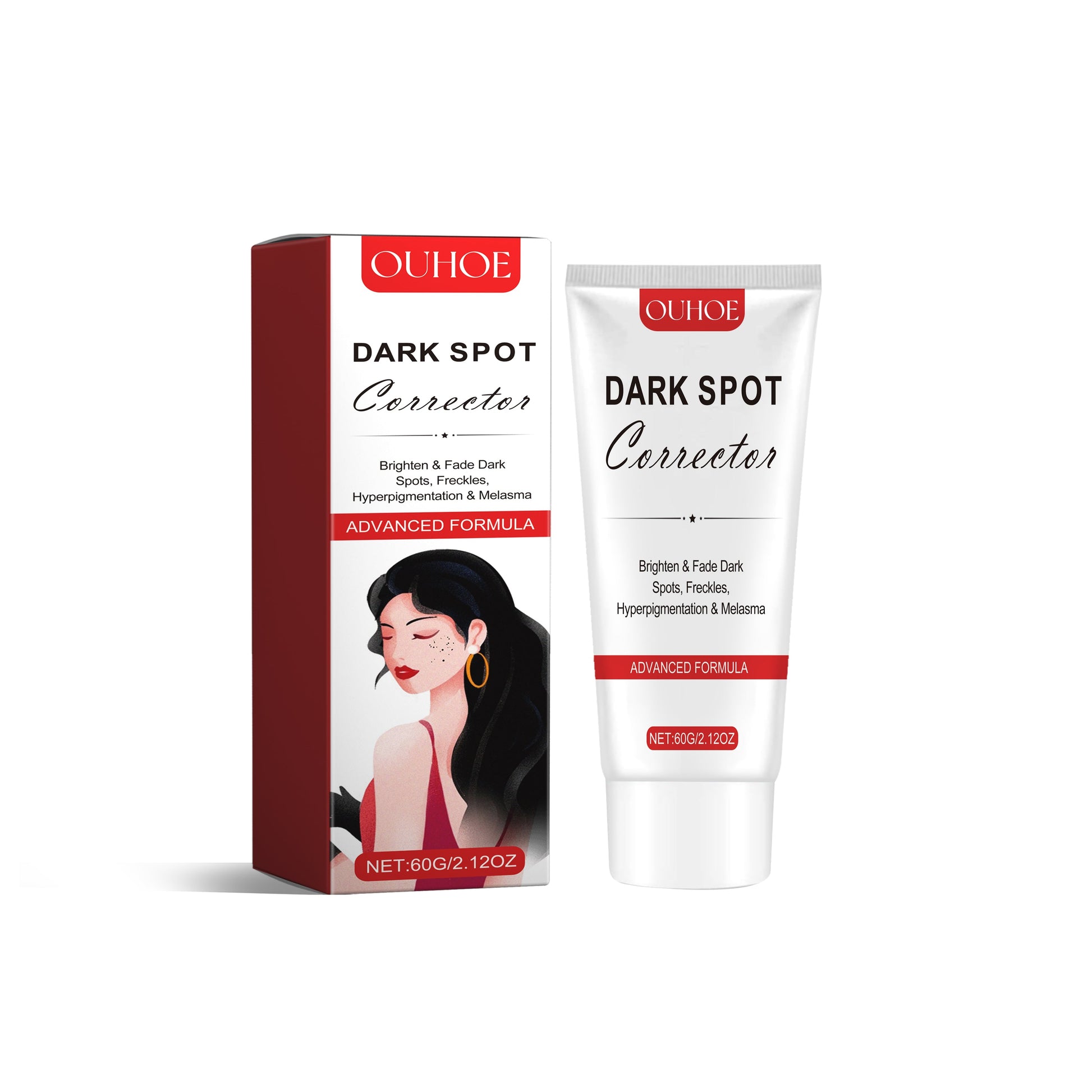 Dark Spot Whitening Cream, Lightening Yellow Brown White Spot Cream Dark Spots Correct Skin Tone Moisturize Skin Whitening - Korvel