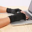 Indoor Writing Copper Fiber Health Care Half Finger Rehabilitation Training Joint Pain Relief Gloves Pressure Gloves - Korvel