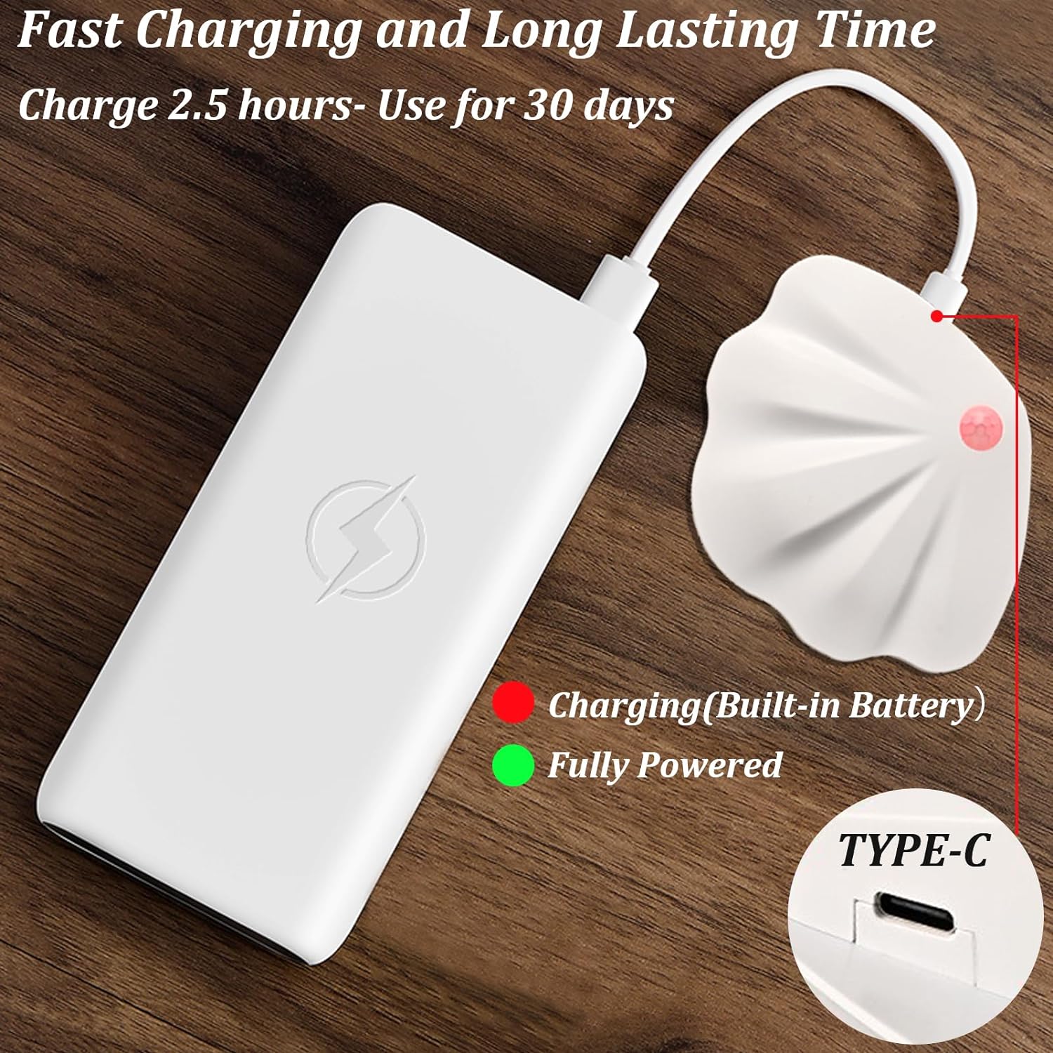 Rechargeable Toilet Light - Toilet Night Light with Motion Sensor for Toilet Stairs Hallway Cabinet - Korvel
