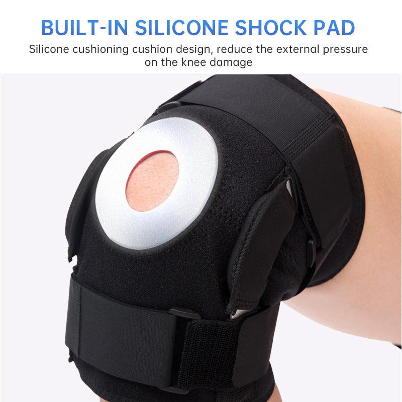 Adjustable hinged Patella Knee Support Brace for pain relief and knee joint protection - Korvel