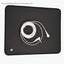 Zen Rhyme Mouse Anti-Static Grounding Wire Yoga Mat  Gym Meditation Fitness Workout Gymnastics 40x60CM  Rubber Sole - Korvel