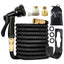 100 - ft Expandable Garden Hose with Nozzle. Light, Durable & Kink - Free for Car Wash & Outdoor Watering - Korvel
