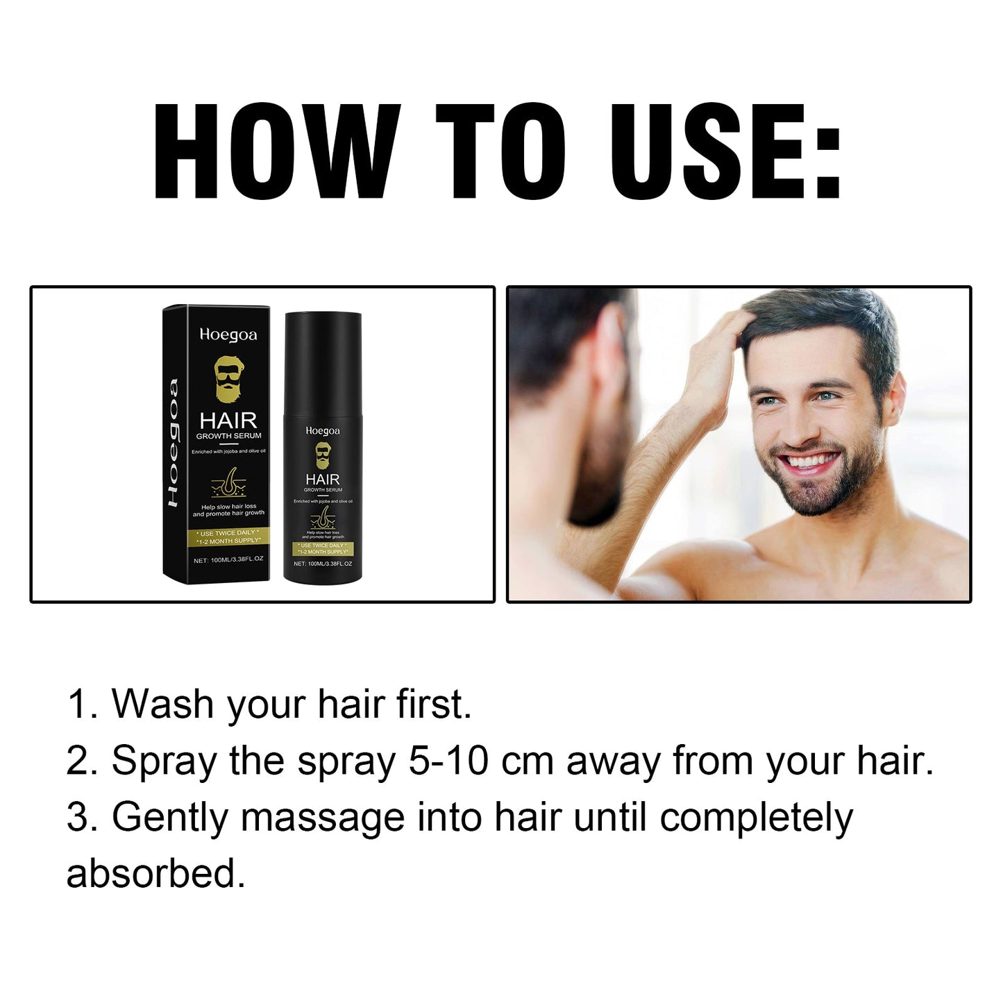 Hair Conditioner For Men, Hair Protection Hair Repair Nutrition Moisturizing Thick Scalp Massage Treatment - Korvel