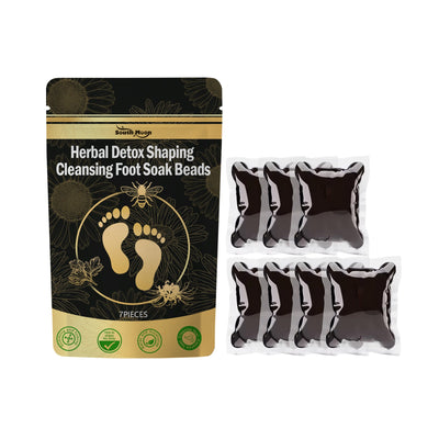 Bee Venom Shaping Foot Foam Bead Firming Body Shaping Clean And Moisturizing Lifting Body Foot Bath Set - Korvel