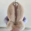 Elegant Real Fox Fur Horn Collar for Fashionable Accents