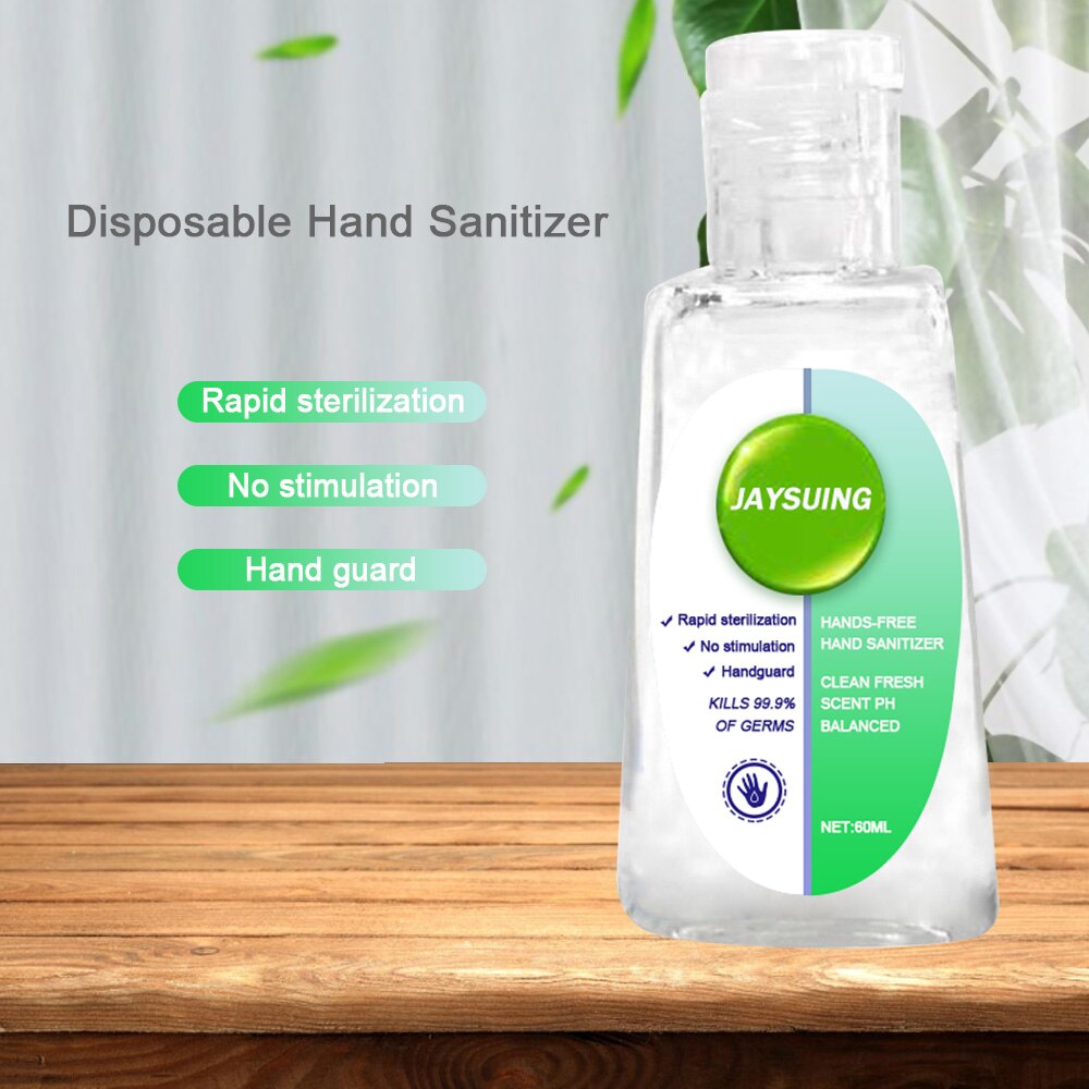 30-60ml Travel Portable Mini Hand Sanitizer for Kids Anti-Bacteria Moisturizing Disposable Waterless Hand Gel Handgel - Korvel