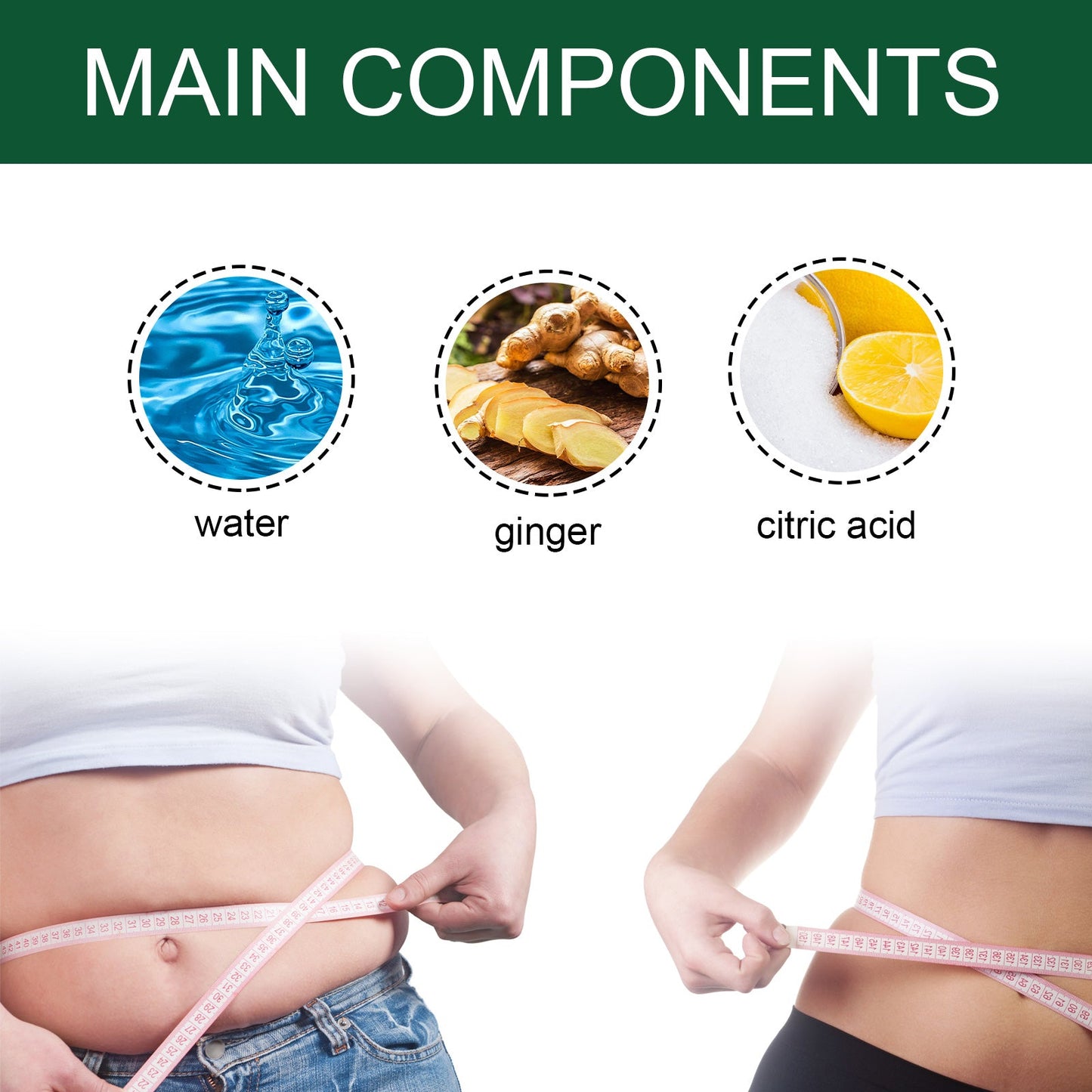 Ginger Massage Cream Arm Belly Belly Skin Moisturizing Massage Body Care Cream - Korvel