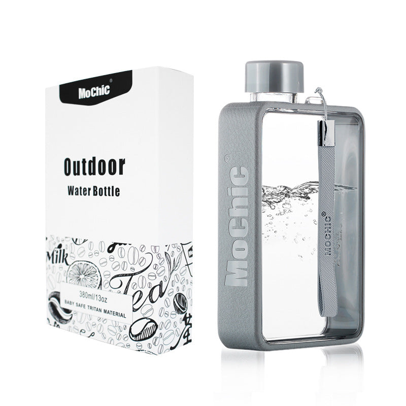 MoChic Sports Flat A5 Water Cup Portable High-Value Paper Water Bottle Ins Style Korean Version Of The Plastic Water Bottle - Korvel