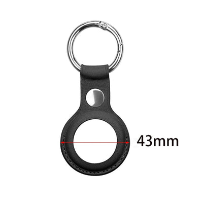 Premium Leather Case for Apple AirTags - Protective Keychain Sleeve
