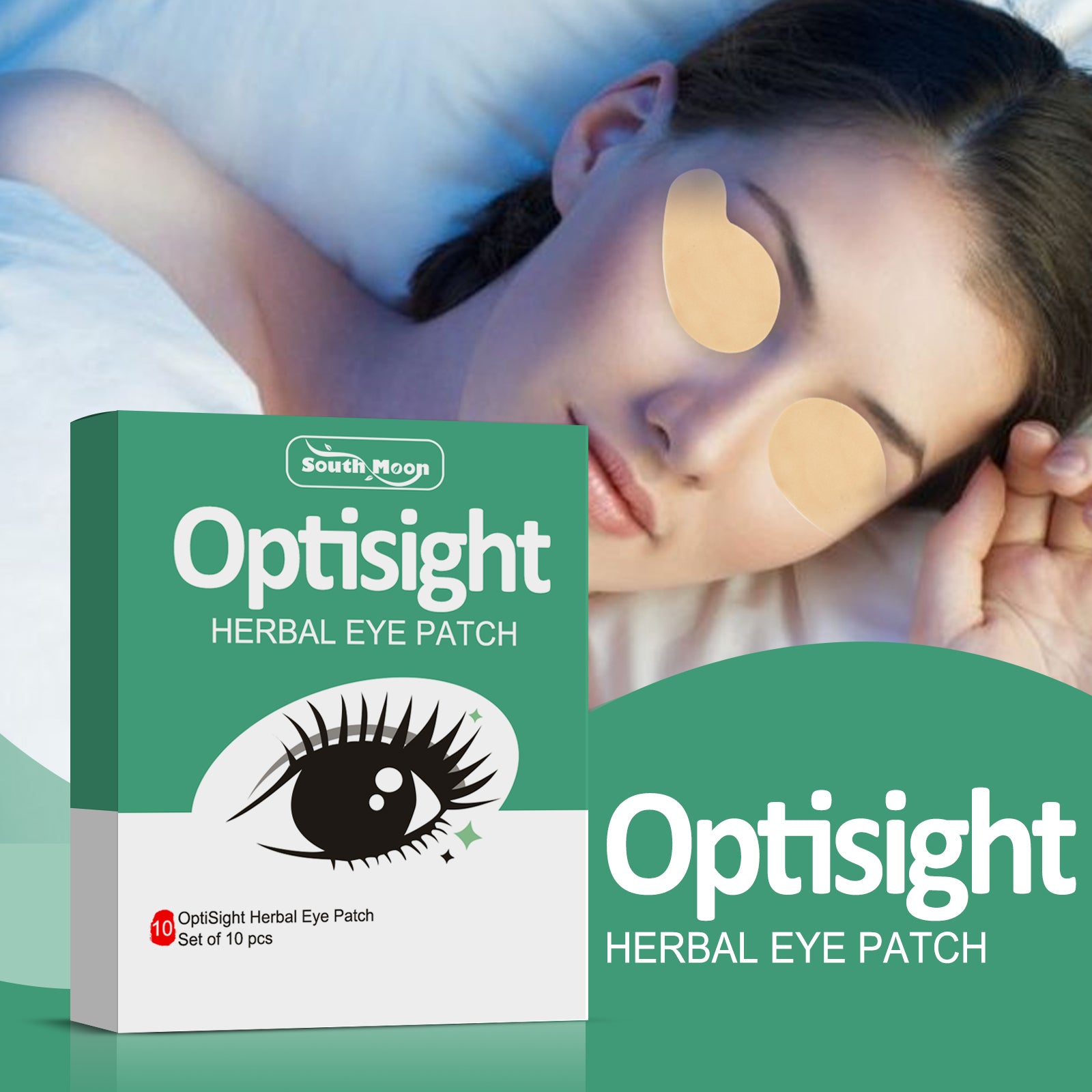 Wormwood Eye Care Sticker Box, Stay Up Late Eye Dry Eye Astringent Cold Compress Stick Moxibustion Students Eye Care Patch Vision - Korvel
